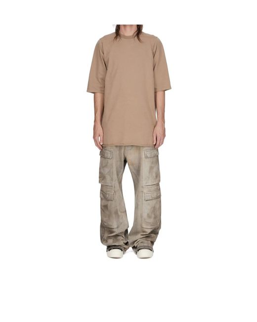 Rick Owens Brown Jumbo Ss T for men