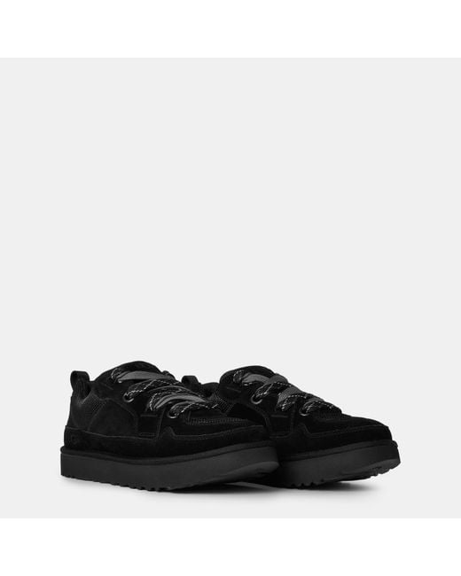 Ugg Black Lace-Up Sneakers for men