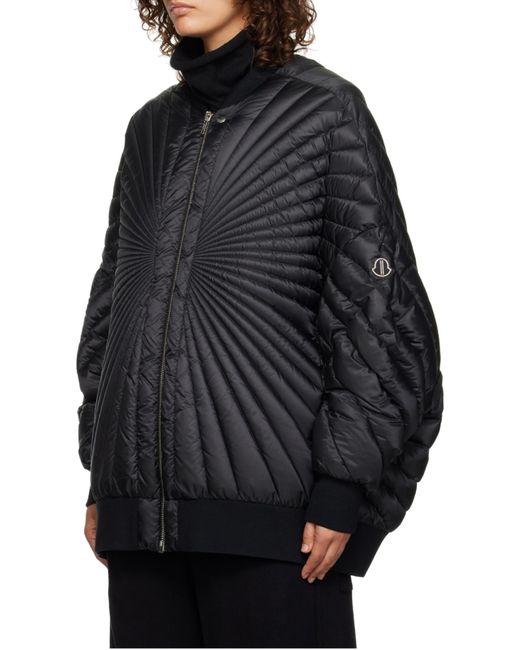 Moncler Black Moncler Rick Owens Radiance Peter Jacket for men