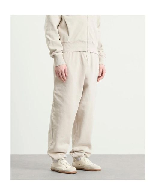 Entire studios White Elasticated Track Pants for men