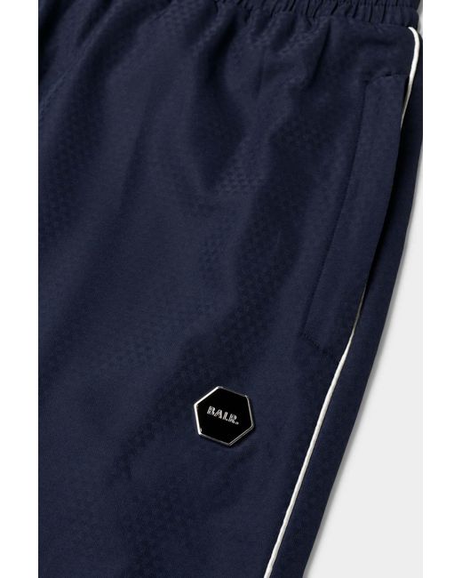 BALR Blue Elastic Waist Sweatpants for men