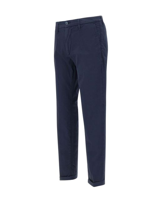 Re-hash Blue Mucha Slim-Fit Chinos for men
