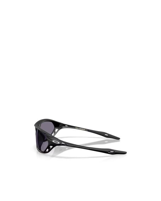 Oakley White Geometric Sunglasses for men