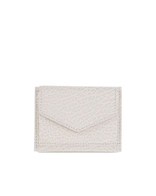 Maison Margiela White Four Stitch Tri-Fold Wallet