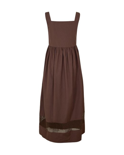 Weekend by Maxmara Brown Long Dress