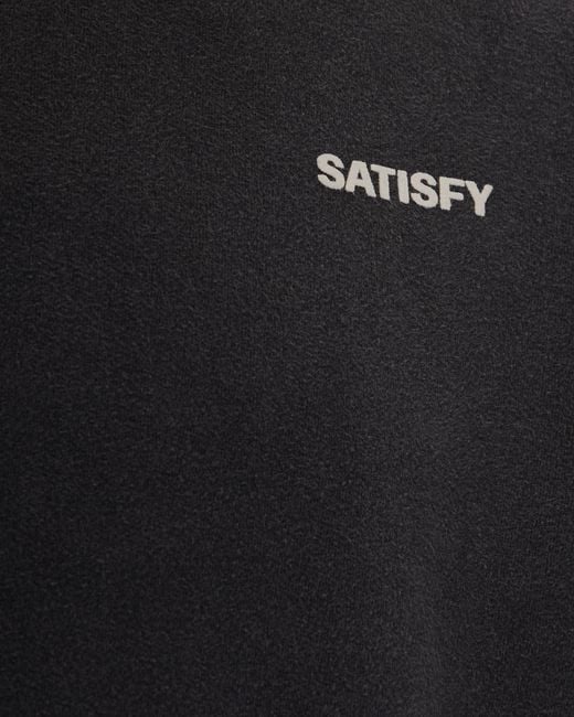 Satisfy Black Long-Sleeve Sweatshirt for men
