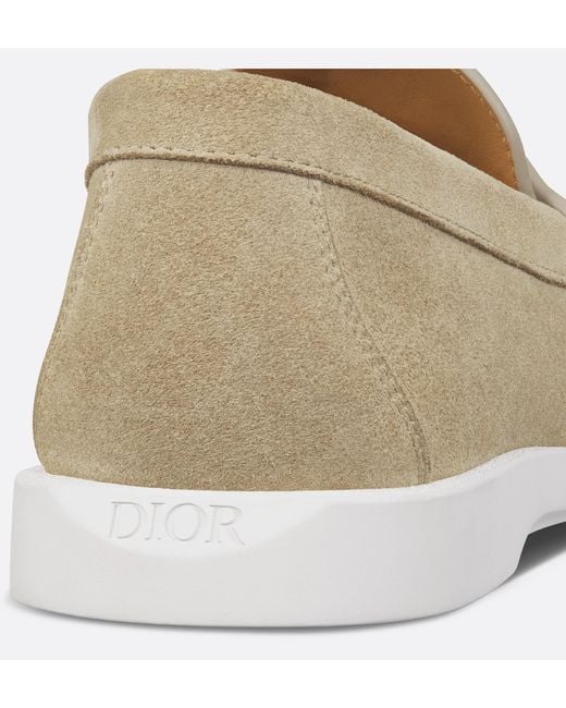 Dior Homme Granville Slip-On Loafers in White for Men | Lyst