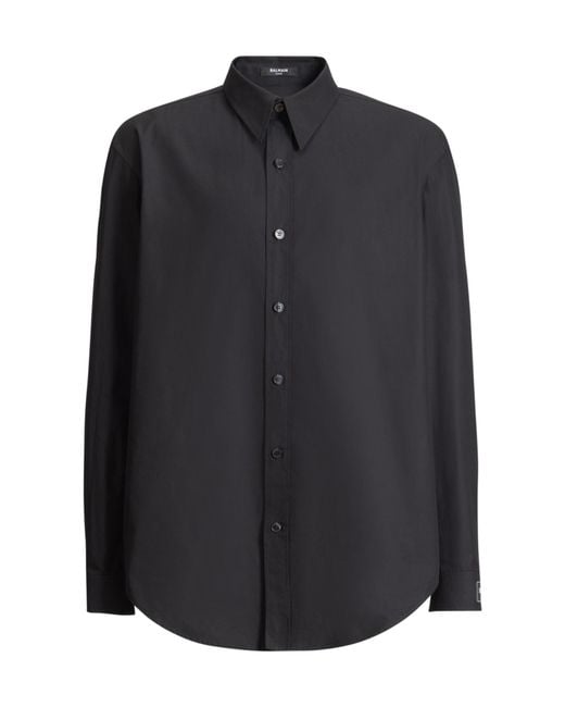 Balmain Black Paris Shirt for men