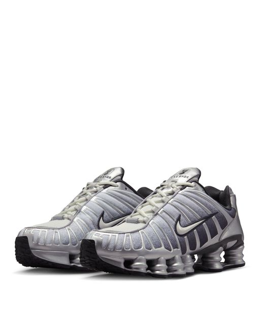 Nike Gray Shox Sneaker for men