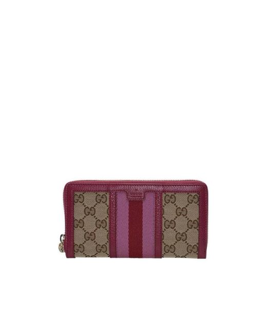 Gucci Purple Long Wallet