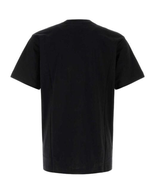 Moschino Black Short-Sleeved T-Shirt for men