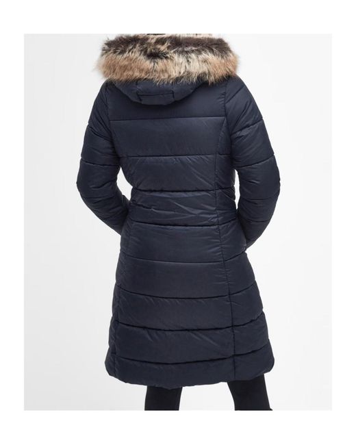Barbour Blue Rosoman Quilted Jacket