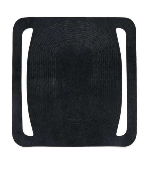 Our Legacy Black Media Cut Shoulder Bag