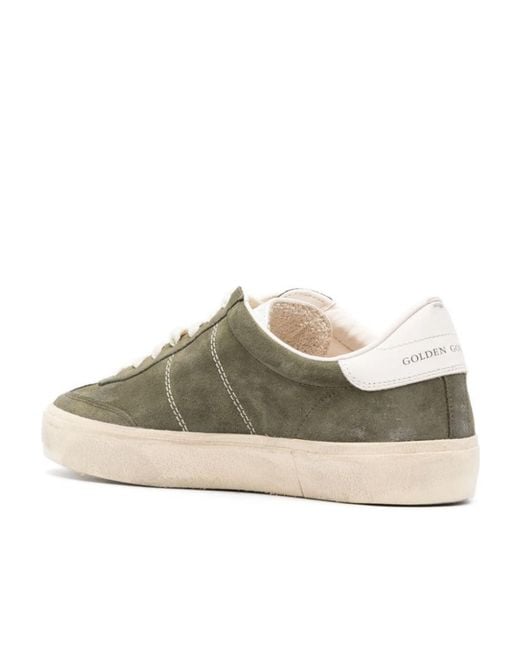 Golden Goose Deluxe Brand Brown Soul Star Low-Top Sneakers for men