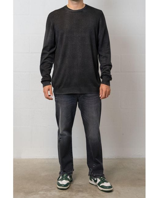 Avant Toi Black Long-Sleeved Pullover