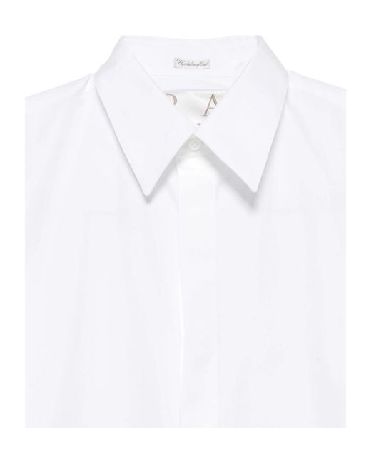 RANRA White Collared Shirt for men