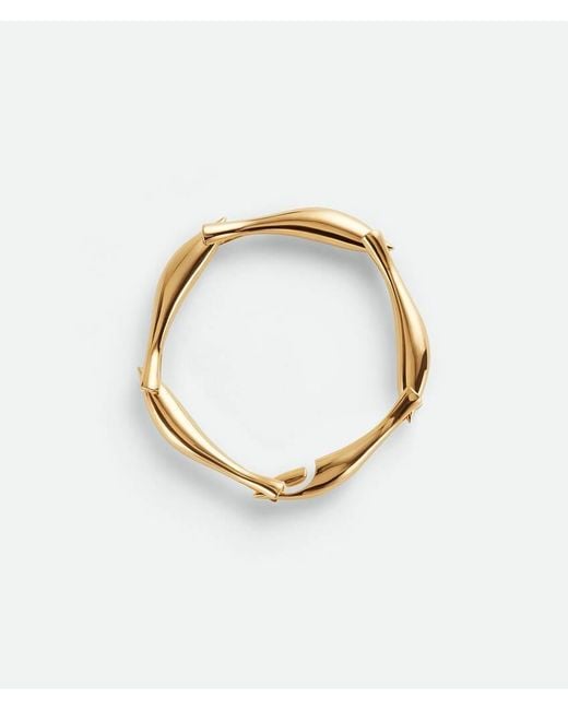 Bottega Veneta White Sardine Bracelet