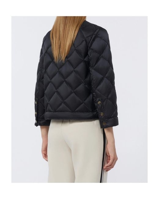 Max Mara Black The Cube Mtcsofta Zipped Jacket