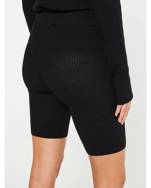 Fear Of God Black Waffle Biker Shorts