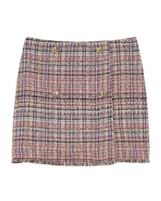 iBlues Red A-Line Skirt