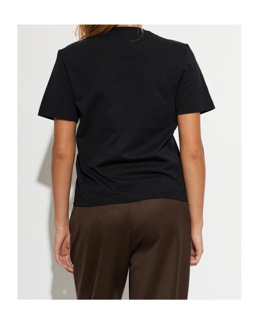McQueen Black Short-Sleeved T-Shirt