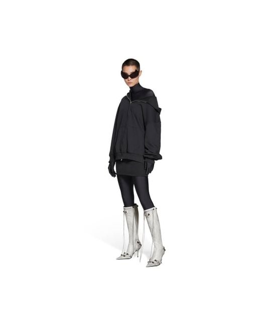 Balenciaga White Heeled Boots