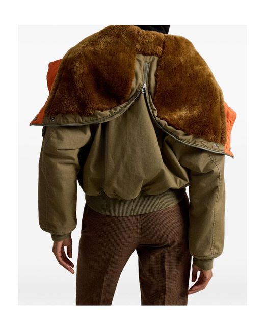 Polo Ralph Lauren Green Hooded Flight Jacket