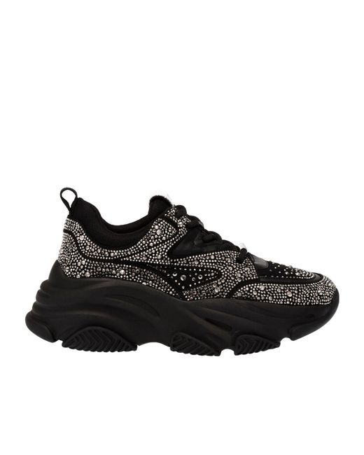Steve Madden Black All- Chunky Sneakers