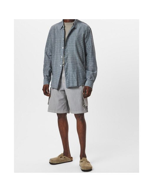 Our Legacy Gray Slim-Fit Shorts for men