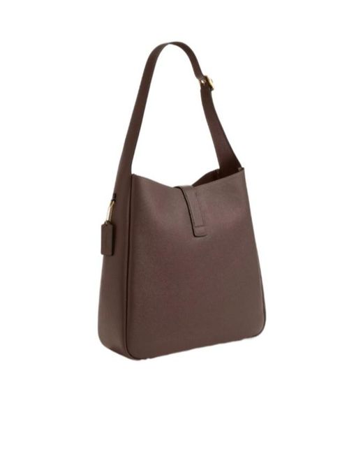 COACH Brown Hadley Large Shoulder Bag