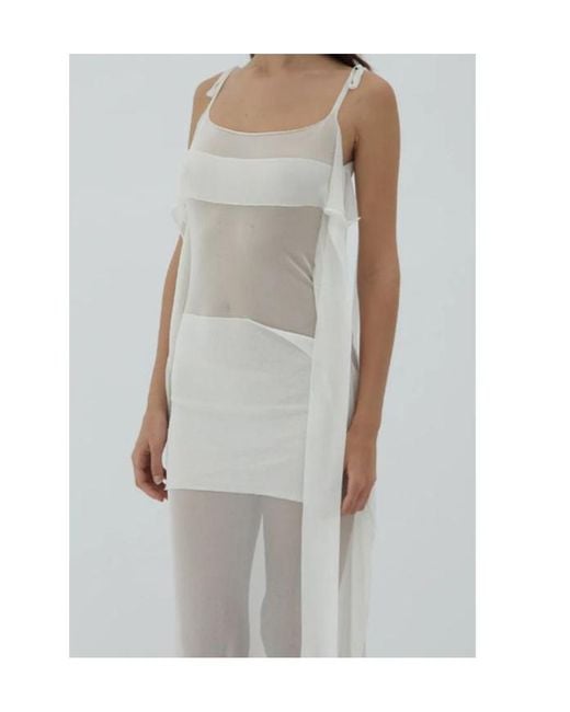 Paloma Wool Black Suspender Dress