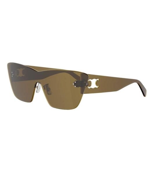 Céline Multicolor Logo Sunglasses
