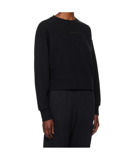 Canada Goose Black Muskoka Sweatshirt