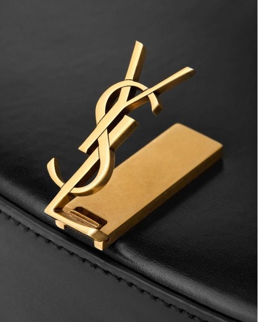 Saint Laurent Black Mini Voltaire Shoulder Bag