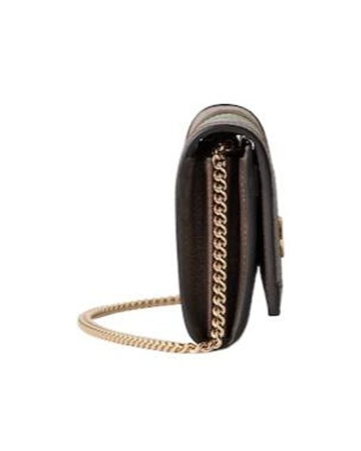 Gucci Brown Ophidia Gg Wallet On Chain