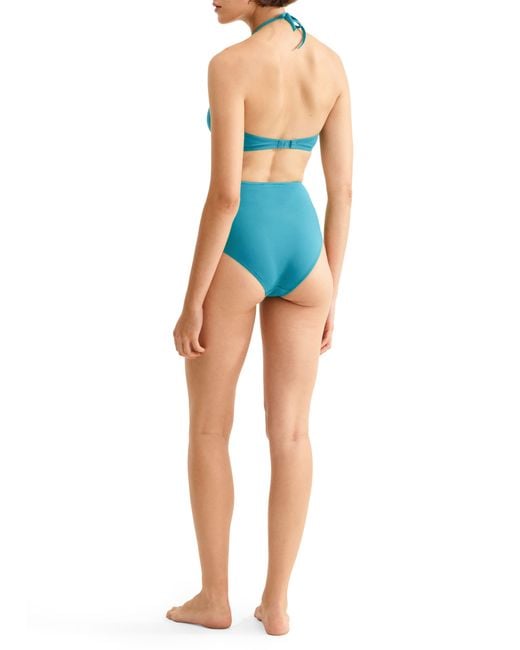 Eres Blue Triangle Bikini