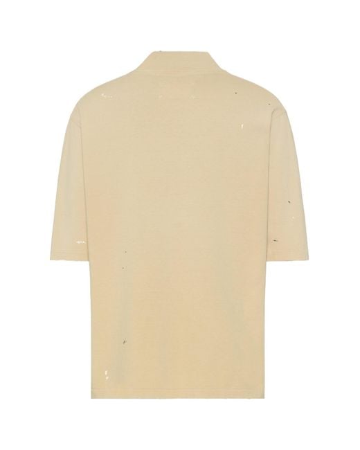 Maison Margiela Natural Graffiti Logo T-Shirt for men