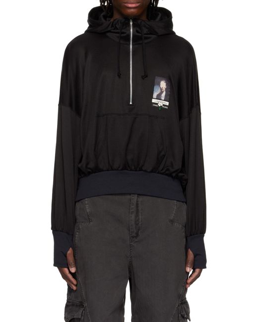 Undercover Black Long Sleeve Hoodie for men