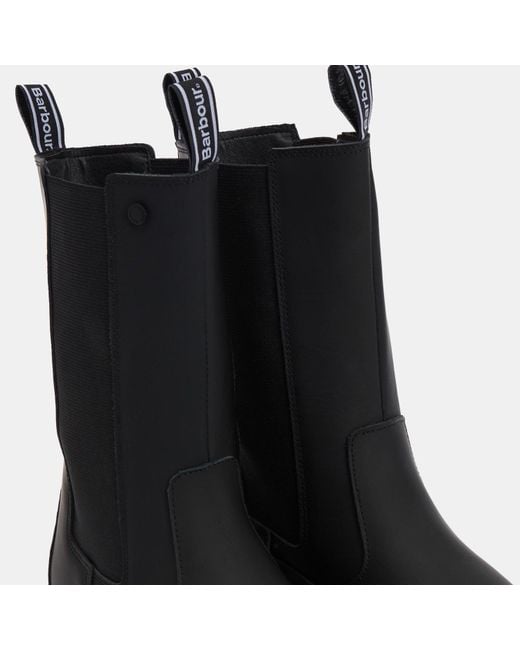 Barbour Black Sidneigh Chelsea Boots