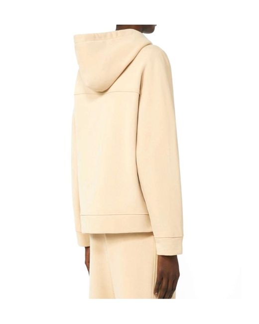 Weekend by Maxmara Natural Hooded Sweatshirt