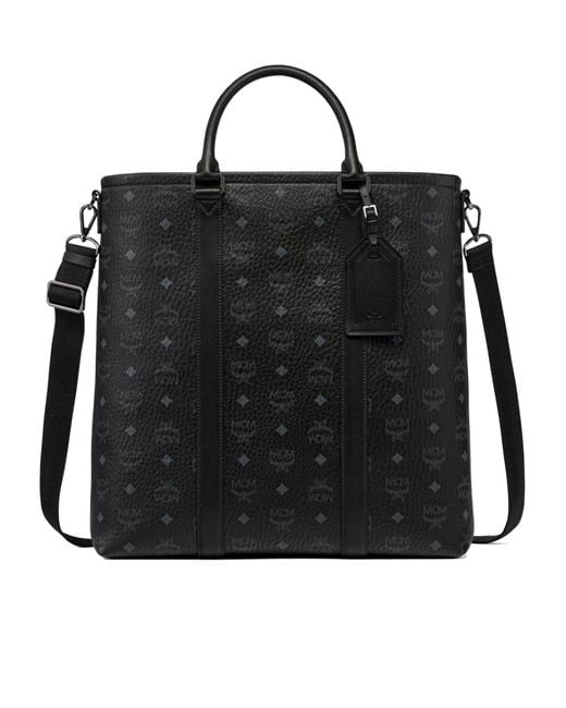 MCM Black Aren N/S Tote for men