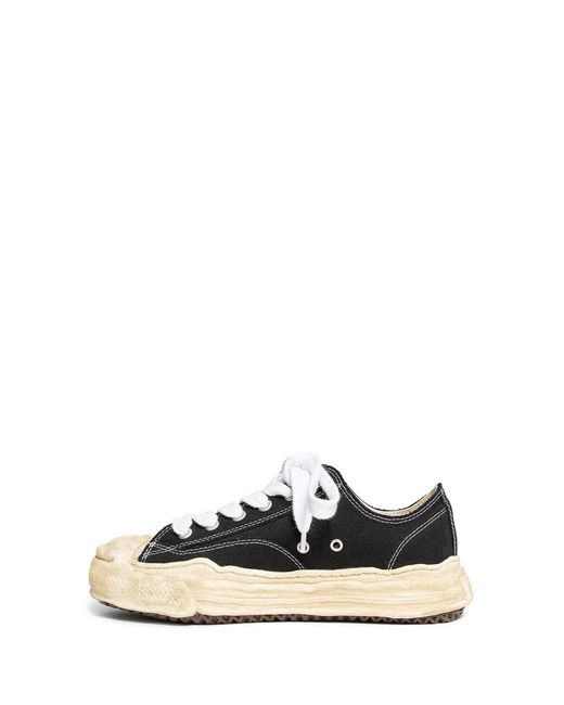 Maison Mihara Yasuhiro Black Hank Low-Top Sneakers for men