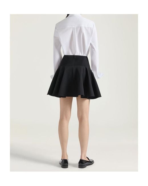 Givenchy White Logo Embroidered Long-Sleeved Shirt