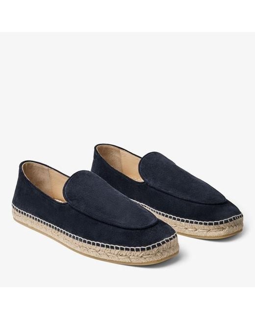 Jimmy Choo Blue Shenton Espadrilles for men