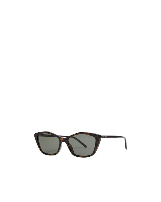 Saint Laurent Metallic Cat-Eye Sunglasses