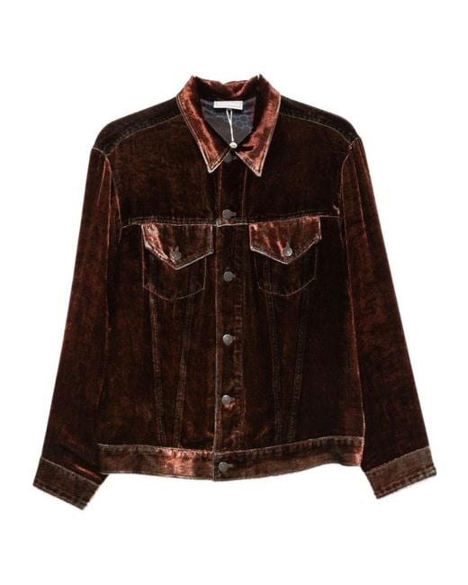 Pierre Louis Mascia Brown Kandox Button-Down Jacket