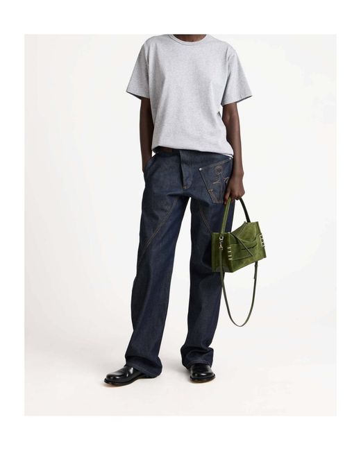 J.W. Anderson Green Jw Anderson Loafer Small Handbag for men