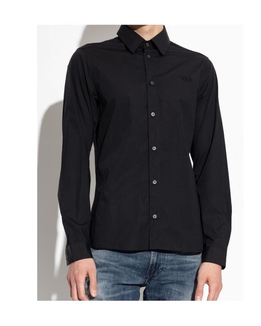 DIESEL Blue Skinny Epcl Slim Fit Shirt for men