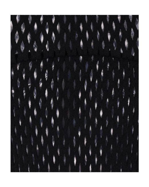 Alaïa Black Alaïa Peplum Sleeveless Dress