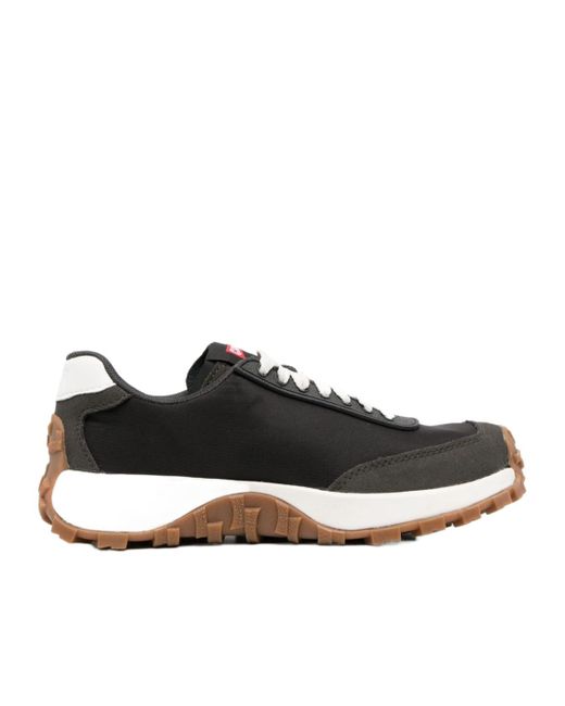 Camper Black Drift Trail Lace-Up Sneakers